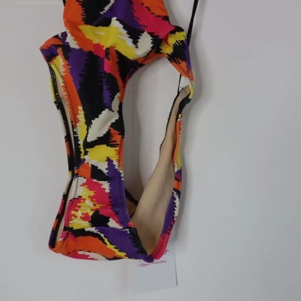 NEW L'Agent by Agent Provocateur Avril‎ swimsuit, multicolor, small